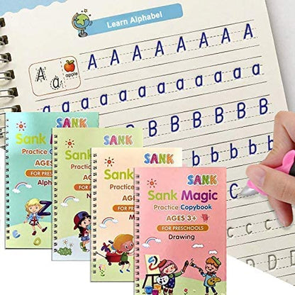 Magic Writing Copybook (Set of 4)