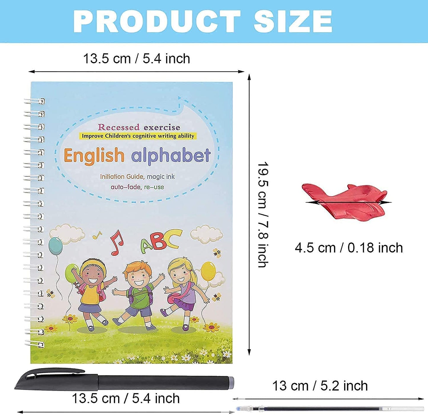 Magic Writing Copybook (Set of 4)